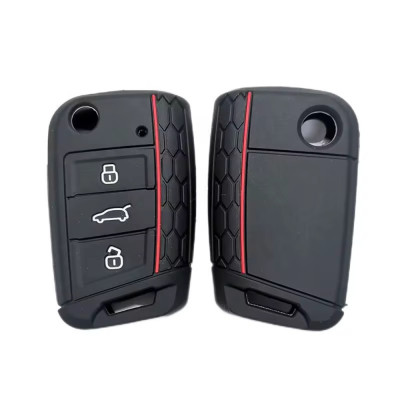 Coque de protection en silicone pour clé Volkswagen Audi & Skoda